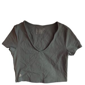 Ptula Gray Women's Crop Top
